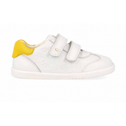 I-WALK sprite embossed white+yelow