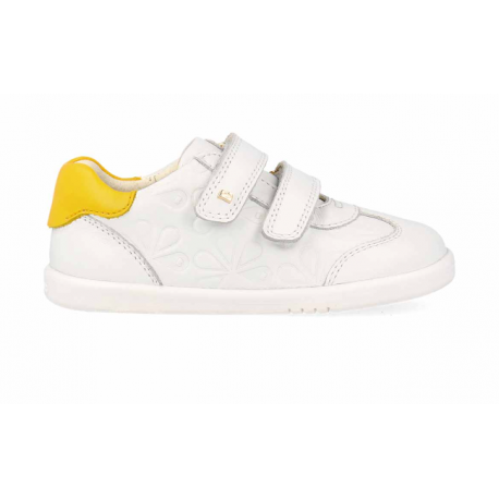 I-WALK sprite embossed white+yelow