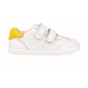 I-WALK sprite embossed white+yelow