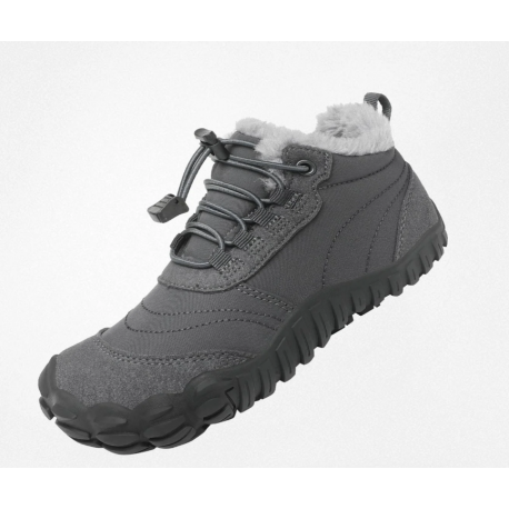 Will II - Zapatos Barefoot de Invierno gris