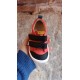 Deportivo piel Negro /rojo/celesbes