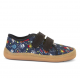 Zapatilla lona Barefoot blue piratas