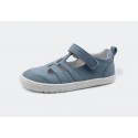 Milos  azul  Sandalia Piel