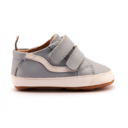 Zapatilla  Squiggle Dusty Blue Snow Baby Shoes