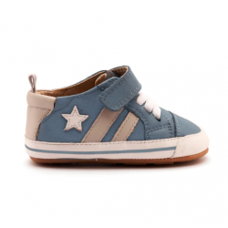 Zapatilla  Wos Baby Indigo Gris Snow Baby Shoes