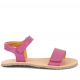 Sandalia lia barefoot Flexy fuxia