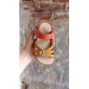 sandalia Box Skimo/teja