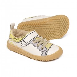 Paterna Rocker comic Amarillo/beige microfibra