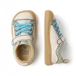 Paterna Rocker comic Verde/beige microfibra