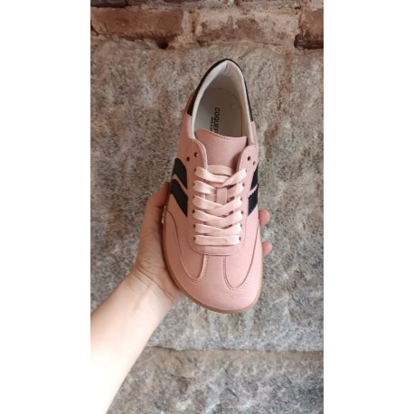 Deportivo Suede rosa/negro Barefoot 4415