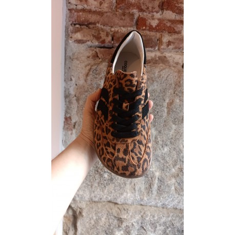 Deportivo Suede leopardo/negro Barefoot 4415
