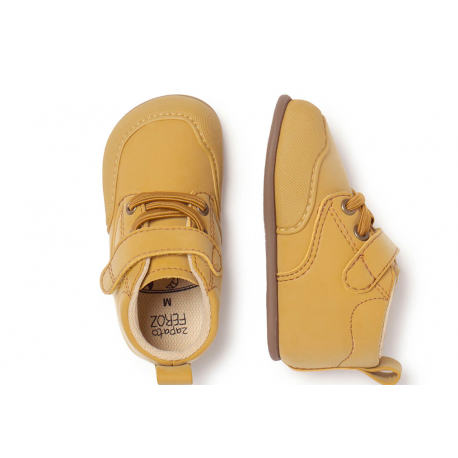 Albaida Feroz mostaza Microfibra Nobuck