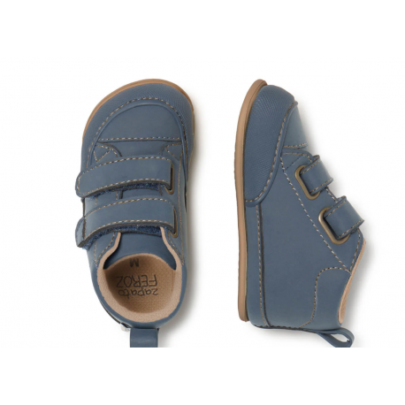 Liria Feroz Azul Denim MicroNobuck: