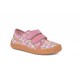 Zapatilla lona Barefoot dark whate/pink  unicornios