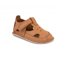 Sandalia stap piel COGNAC