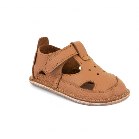 Sandalia stap piel COGNAC