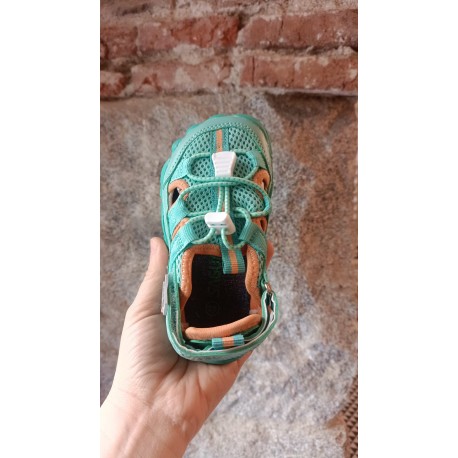 Sandalia Barefoot Dark Cyan