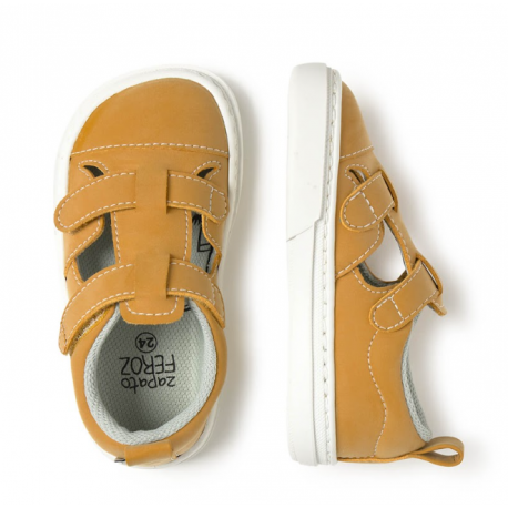 JÁVEA Rocker mostaza MICROFIBRA