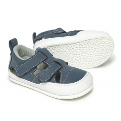 JAvEA  azul denim MICROFIBRA