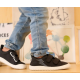Moraira Rocker  Negro Rayo Microfibra Nobuck