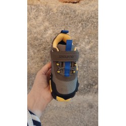 Deportiva Wahaterproof Quest Low  gris/amarillo