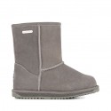 Botas australianas Brumby de ante y lana merino color gris