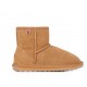 Botas australianas de ante y merino Wallaby Mini Chestnut