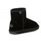 Botas australianas de ante y merino Wallaby Mini BLACK