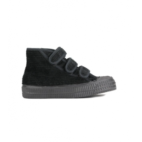 BOTIN Star Dribble Kid Velcro Pana Mono Negro