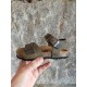 Sandalia bio de Piel Kaki