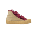 BOTIN Star Dribble Kid Velcro Pana beige/Bordo.