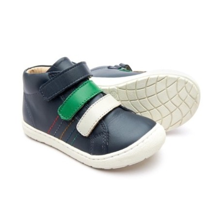 BOTINES DEPORTIVOS TOUR SPACE LEATHER SNEAKERS -NAVY