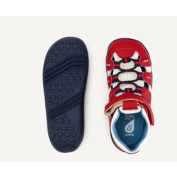 STEP UP. SANDALIA Summit Red + Navy