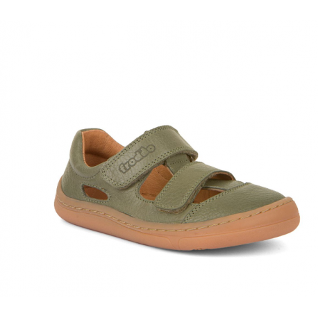 Barefoot Sandals - D-VELCRO SANDAL olive