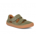 Barefoot Sandals - D-VELCRO SANDAL olive